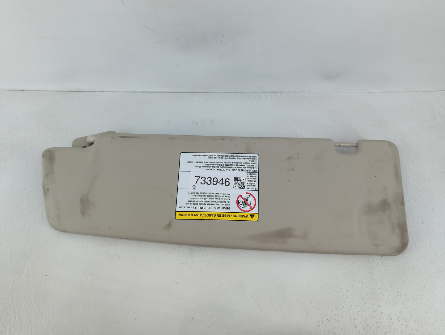 2014-2022 Ram Promaster 1500 Sun Visor Shade Replacement Passenger Right Mirror Fits OEM Used Auto Parts - Oemusedautoparts1