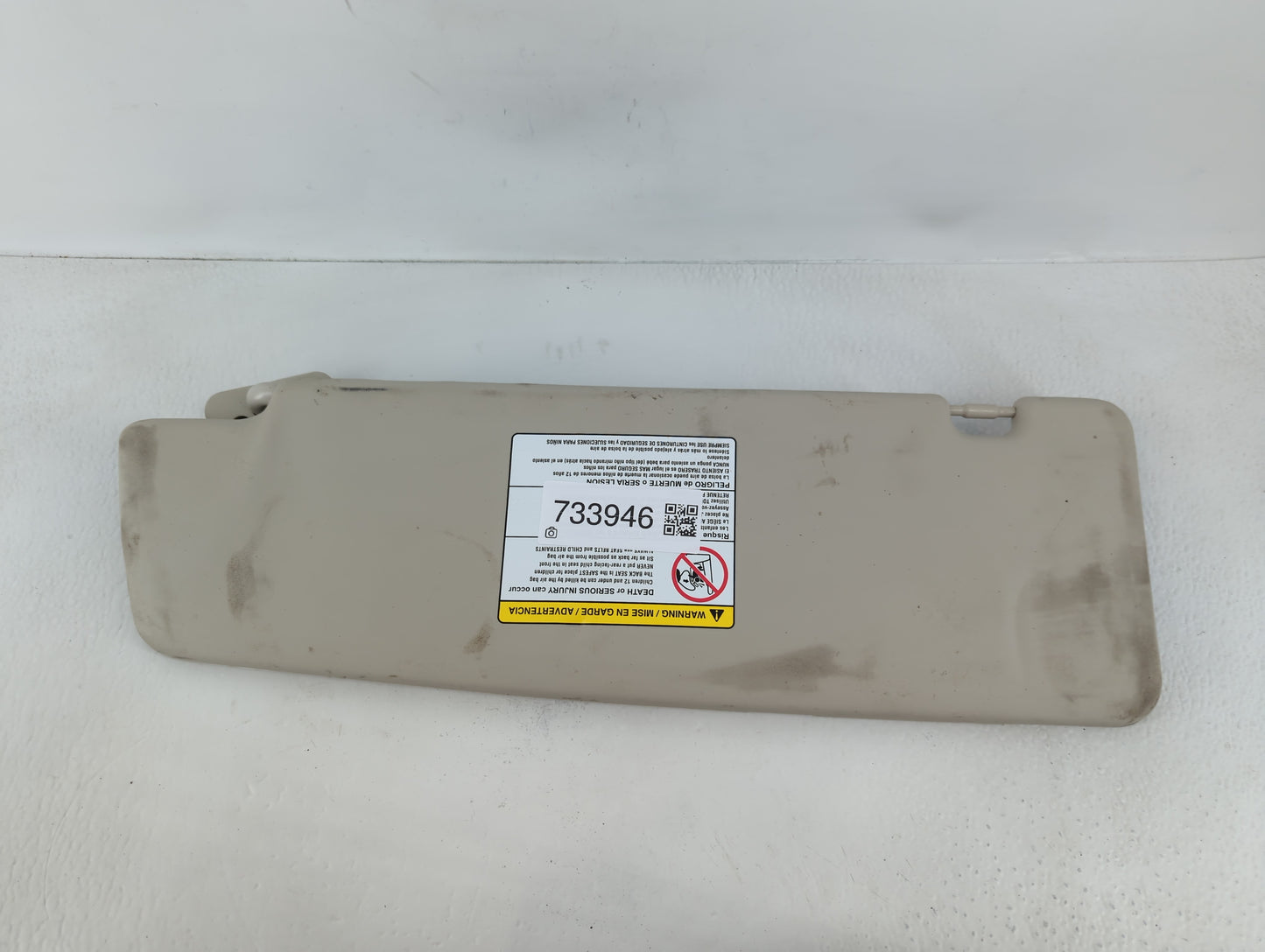 2014-2022 Ram Promaster 1500 Sun Visor Shade Replacement Passenger Right Mirror Fits OEM Used Auto Parts - Oemusedautoparts1