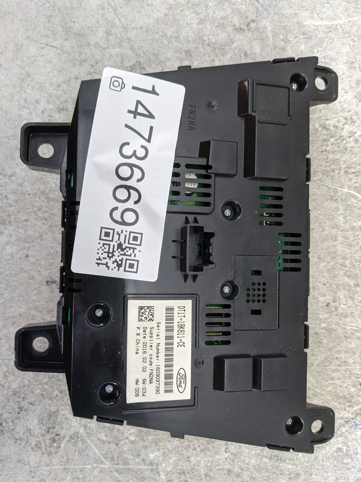 2022 Ram Promaster 2500 Radio Control Panel - Oemusedautoparts1.com