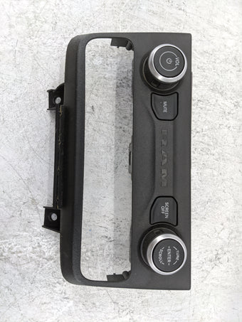 compare product 2022 Ram Promaster 2500 Radio Control Panel Black