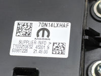 2022 Ram Promaster 2500 Radio Control Panel Black - Oemusedautoparts1.com