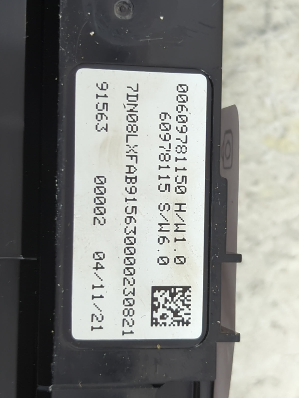 2022 Ram Promaster 2500 Climate Control Module Temperature AC/Heater Replacement P/N:0060978115Q 60978115 Fits OEM Used Auto