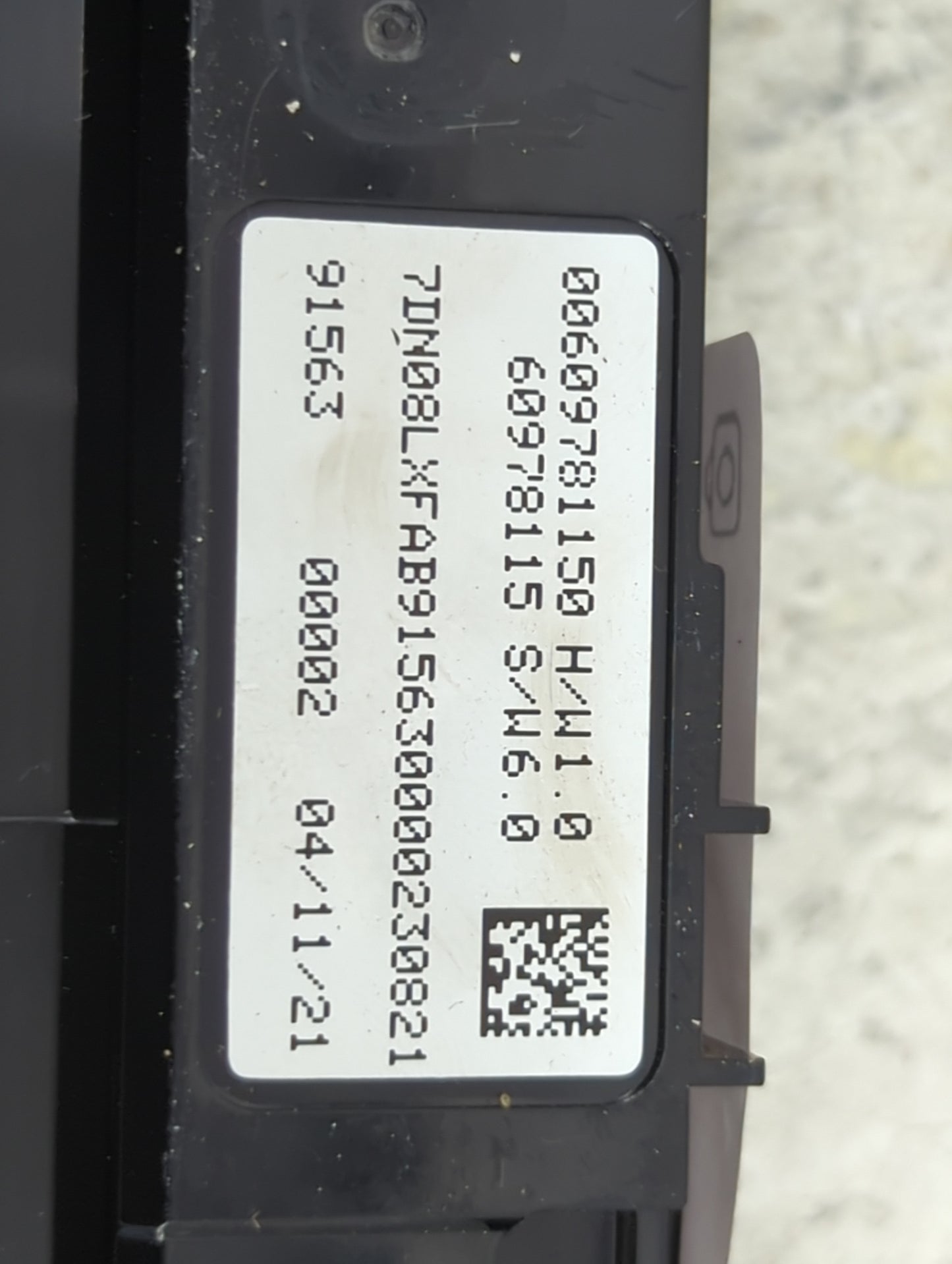 2022 Ram Promaster 2500 Climate Control Module Temperature AC/Heater Replacement P/N:0060978115Q 60978115 Fits OEM Used Auto