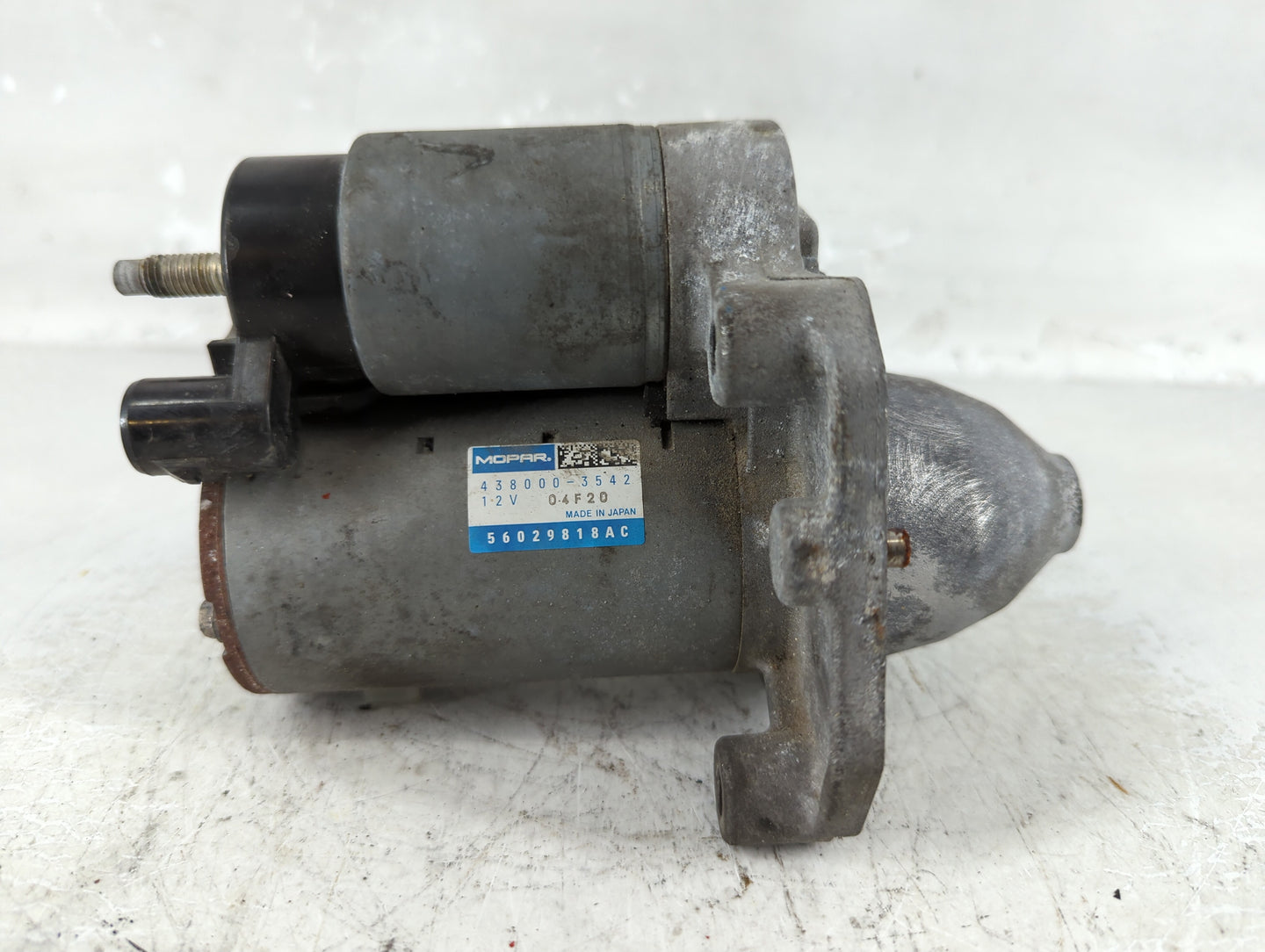 2022 Ram Promaster 3500 Car Starter Motor Solenoid OEM P/N:438000-3542 56029818AC Fits Fits 2017 2018 2019 2020 OEM Used Aut
