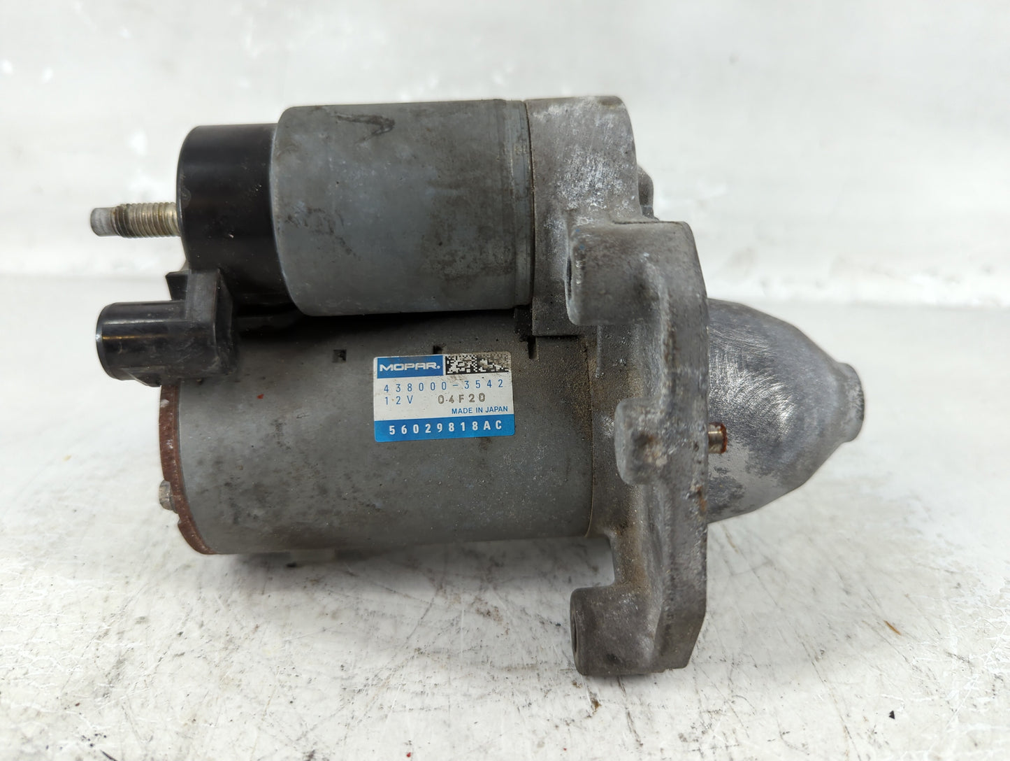 2022 Ram Promaster 3500 Car Starter Motor Solenoid OEM P/N:438000-3542 56029818AC Fits Fits 2017 2018 2019 2020 OEM Used Aut