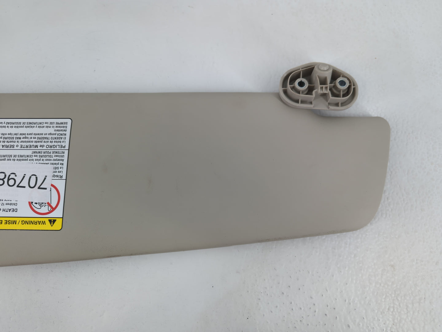 2014-2022 Ram Promaster 3500 Sun Visor Shade Replacement Passenger Right Mirror Fits OEM Used Auto Parts - Oemusedautoparts1