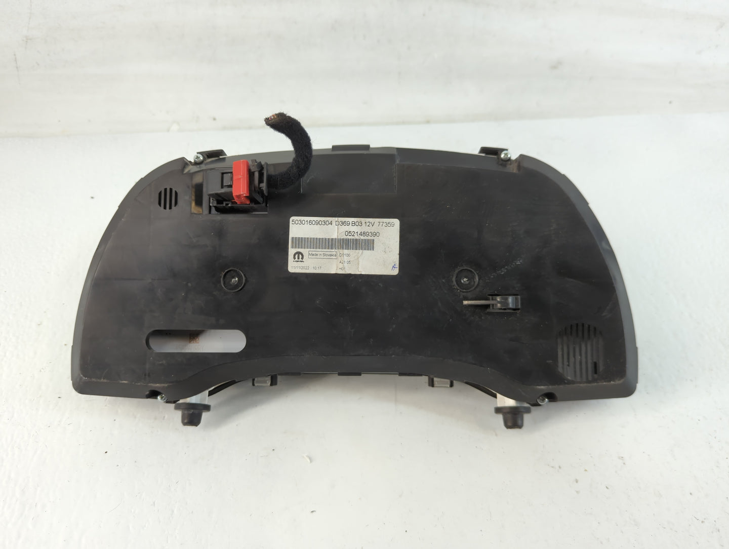 2021-2022 Ram Promaster City Instrument Cluster Speedometer Gauges P/N:0521489390 503016090304 Fits Fits 2021 2022 OEM Used 