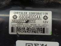 2015-2022 Ram Promaster City Car Starter Motor Solenoid OEM P/N:M000T39071 68084005AA Fits OEM Used Auto Parts - Oemusedauto