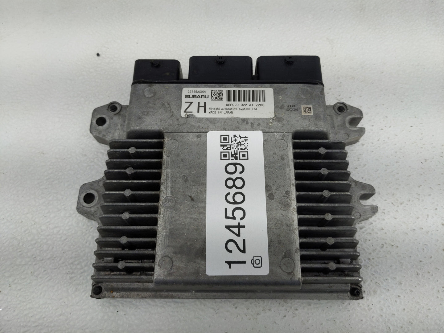 2022 Subaru Ascent PCM Engine Control Computer ECU ECM PCU OEM P/N:22765AS001 Fits OEM Used Auto Parts - Oemusedautoparts1.c