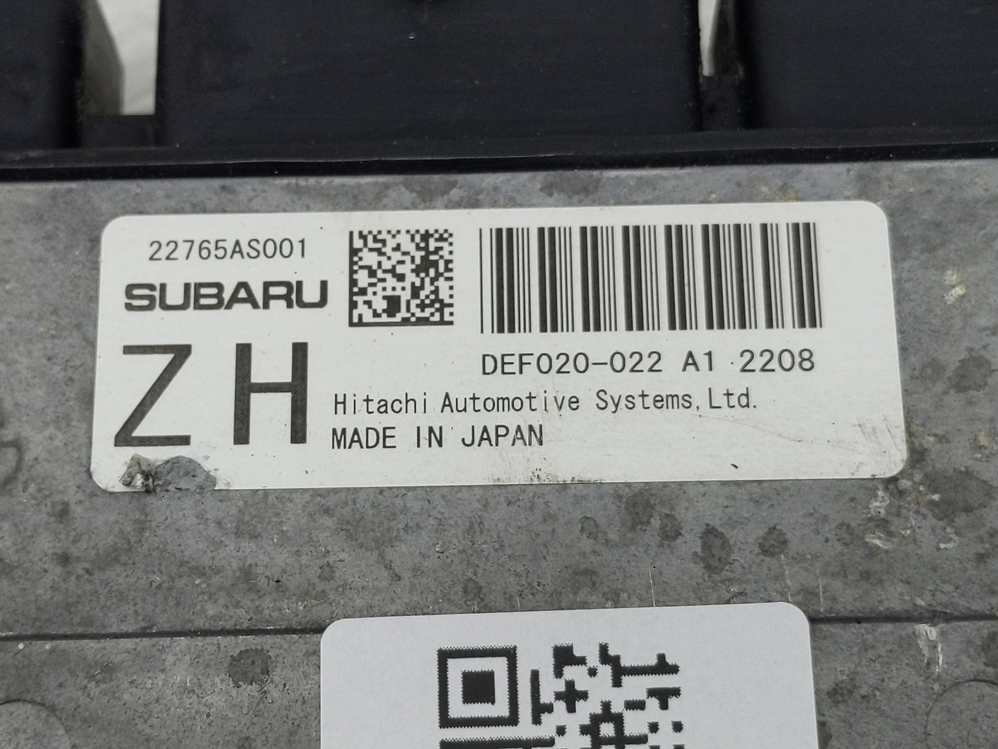 2022 Subaru Ascent PCM Engine Control Computer ECU ECM PCU OEM P/N:22765AS001 Fits OEM Used Auto Parts - Oemusedautoparts1.c