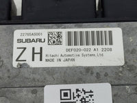 2022 Subaru Ascent PCM Engine Control Computer ECU ECM PCU OEM P/N:22765AS001 Fits OEM Used Auto Parts - Oemusedautoparts1.c