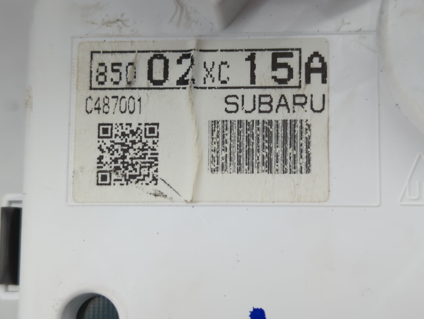 2022 Subaru Ascent Instrument Cluster Speedometer Gauges P/N:85002XC15A Fits OEM Used Auto Parts - Oemusedautoparts1.com