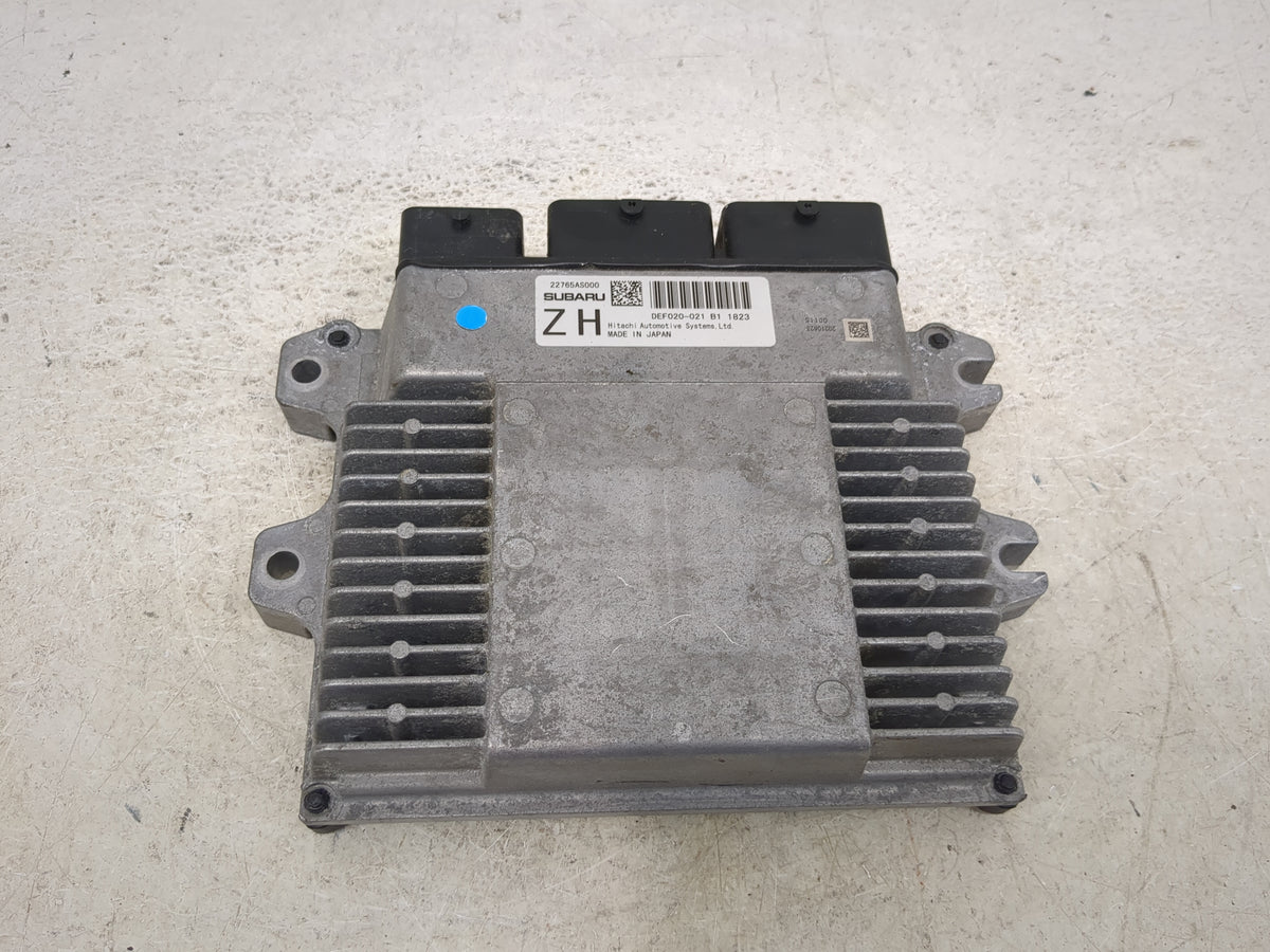 2022 Subaru Ascent PCM Engine Control Computer ECU ECM PCU OEM P/N:22765AS000 OEM Used Auto Parts - Oemusedautoparts1.com