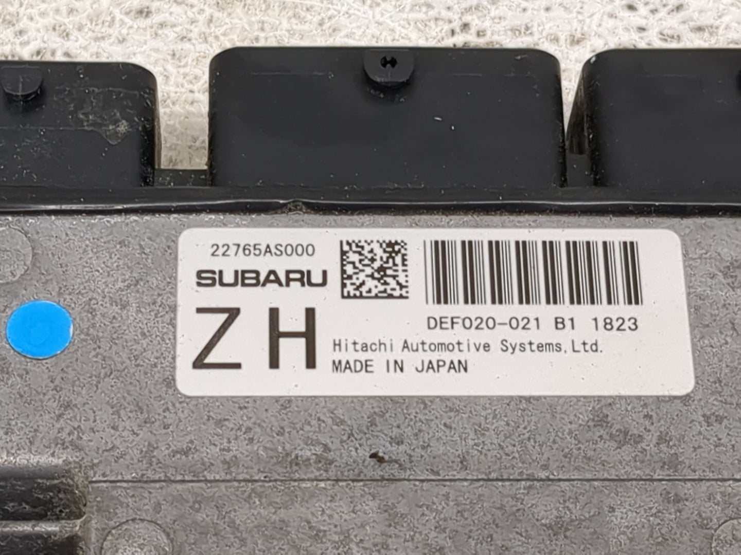 2022 Subaru Ascent PCM Engine Control Computer ECU ECM PCU OEM P/N:22765AS000 Fits OEM Used Auto Parts - Oemusedautoparts1.c