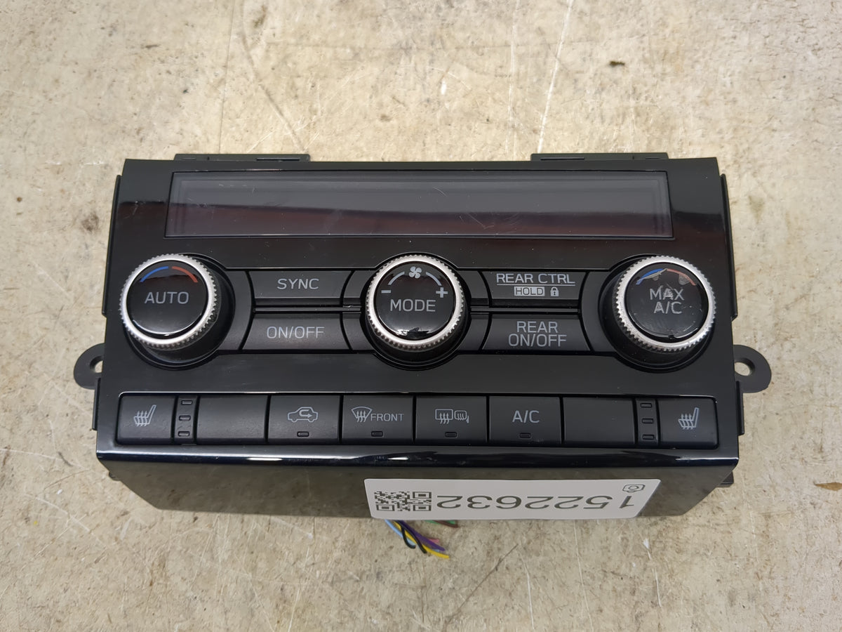 2019-2022 Subaru Ascent Climate Control Module Temperature AC/Heater Replacement P/N:72311XC01A Fits Fits 2019 2020 2021 202