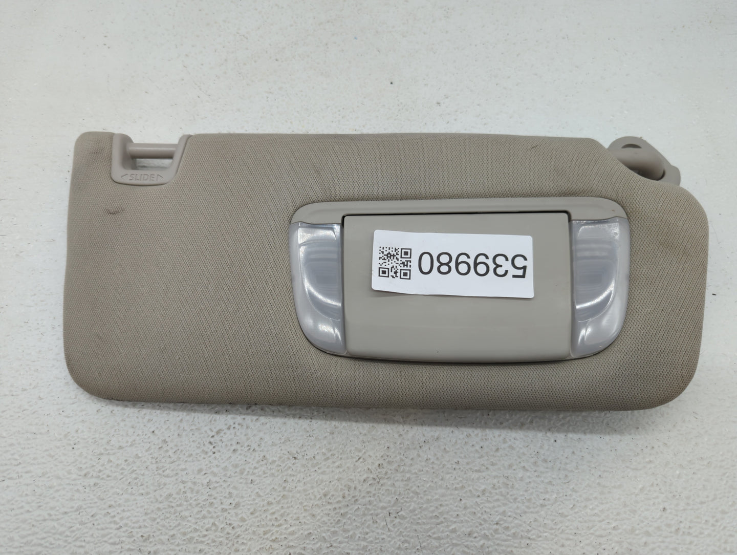 2022 Subaru Ascent Sun Visor Shade Replacement Passenger Right Mirror Fits Fits 2015 2016 2017 2018 2019 2020 2021 OEM Used 