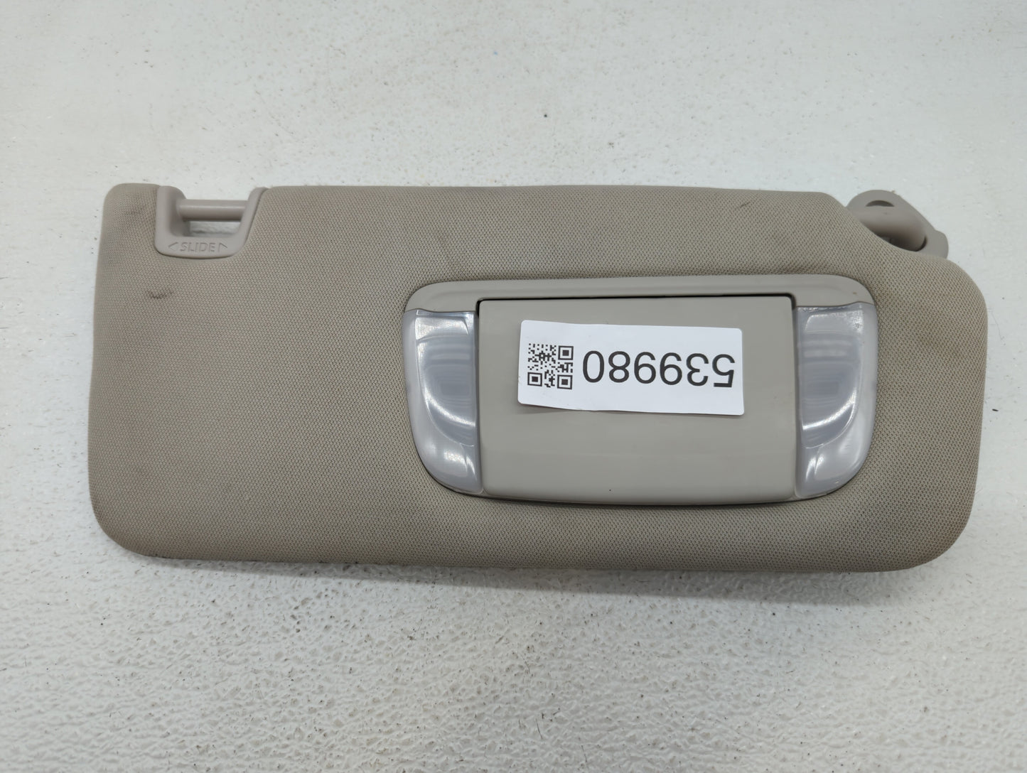 2022 Subaru Ascent Sun Visor Shade Replacement Passenger Right Mirror Fits Fits 2015 2016 2017 2018 2019 2020 2021 OEM Used 