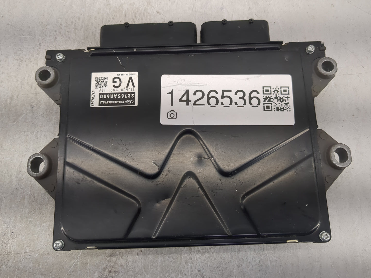2022 Subaru Forester PCM Engine Control Computer ECU ECM PCU OEM P/N:22765AR600 115600-2891 Fits OEM Used Auto Parts - Oemus