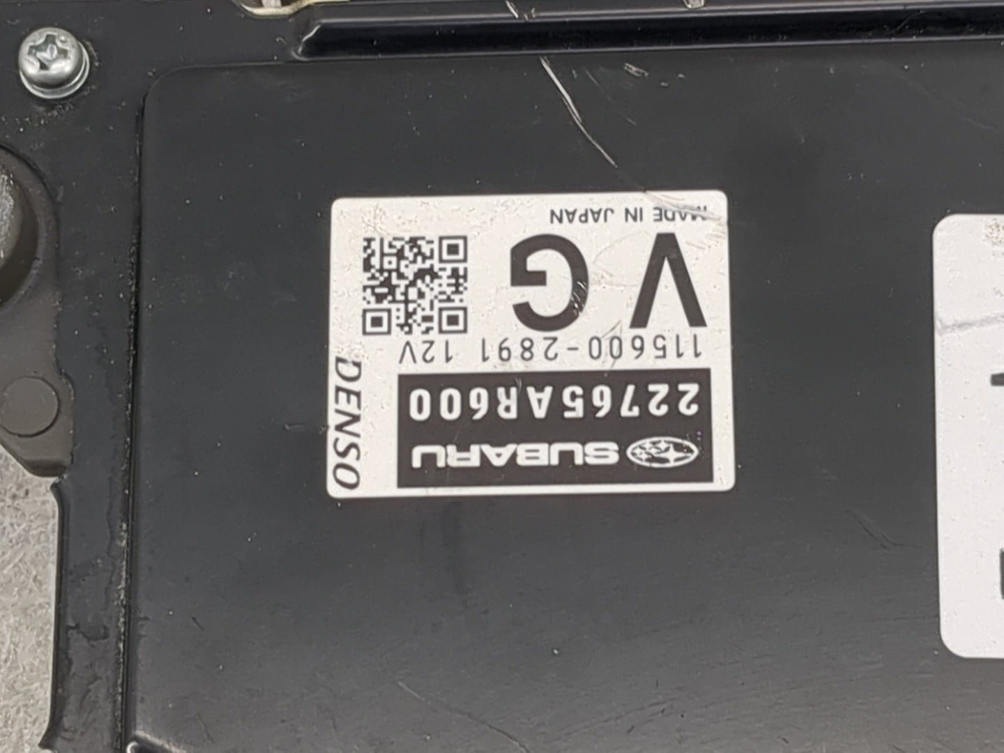 2022 Subaru Forester PCM Engine Control Computer ECU ECM PCU OEM P/N:22765AR600 115600-2891 Fits OEM Used Auto Parts - Oemus
