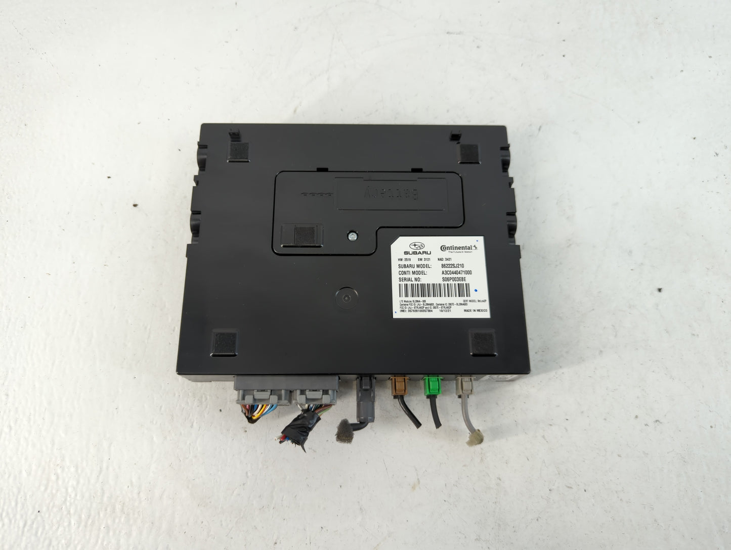 2021-2022 Subaru Forester Radio AM FM Cd Player Receiver Replacement P/N:86222SJ210 Fits Fits 2021 2022 OEM Used Auto Parts 