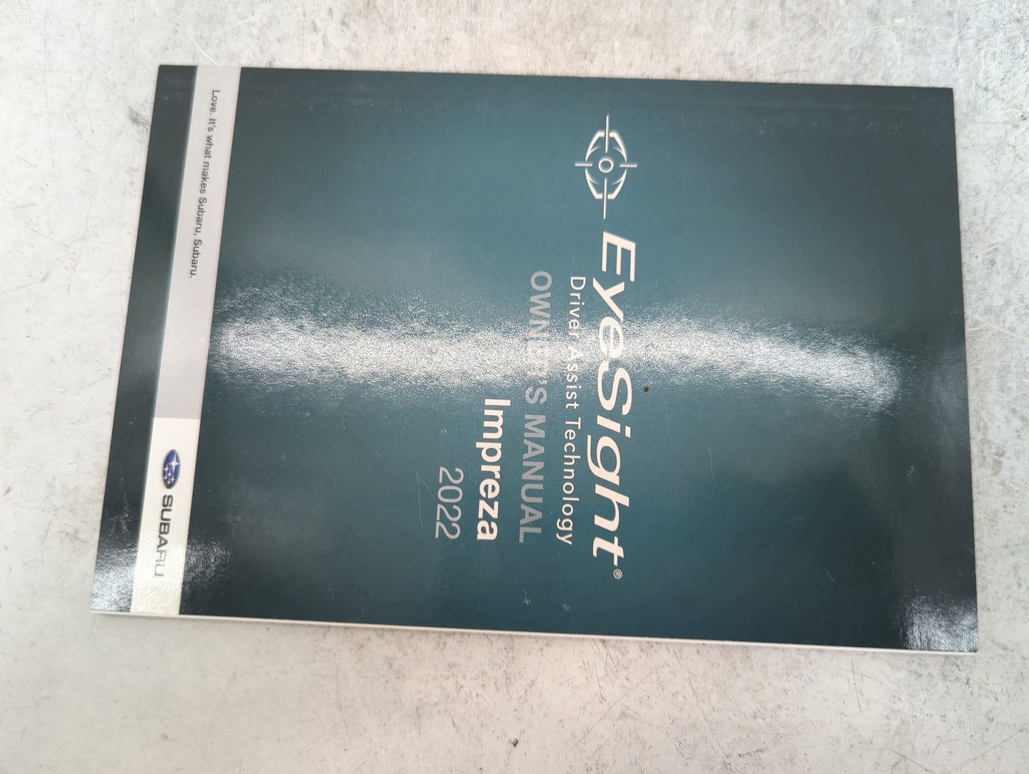 2022 Subaru Impreza Owners Manual Book Guide P/N:A1460BE-A MSA5M2201A OEM Used Auto Parts - Oemusedautoparts1.com