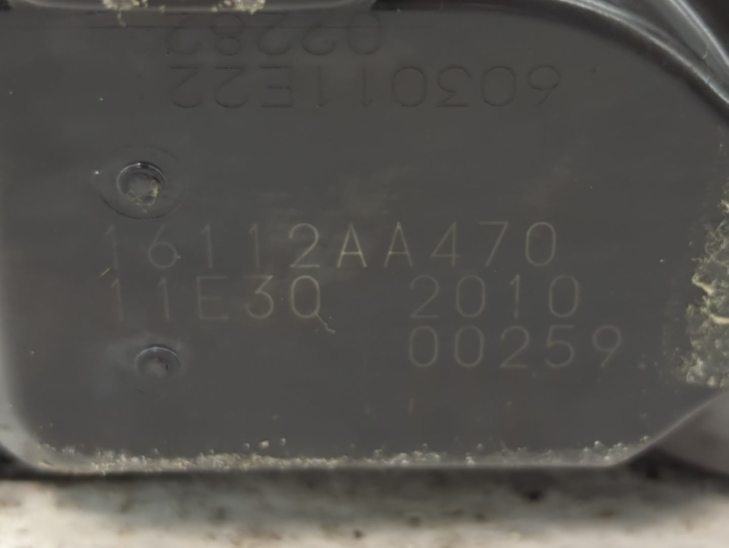 2017-2022 Subaru Impreza Throttle Body P/N:16112AA470 Fits Fits 2017 2018 2019 2020 2021 2022 OEM Used Auto Parts - Oemuseda