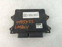 2022 Subaru Legacy PCM Engine Control Computer ECU ECM PCU OEM P/N:22765AS22A Fits OEM Used Auto Parts - Oemusedautoparts1.c