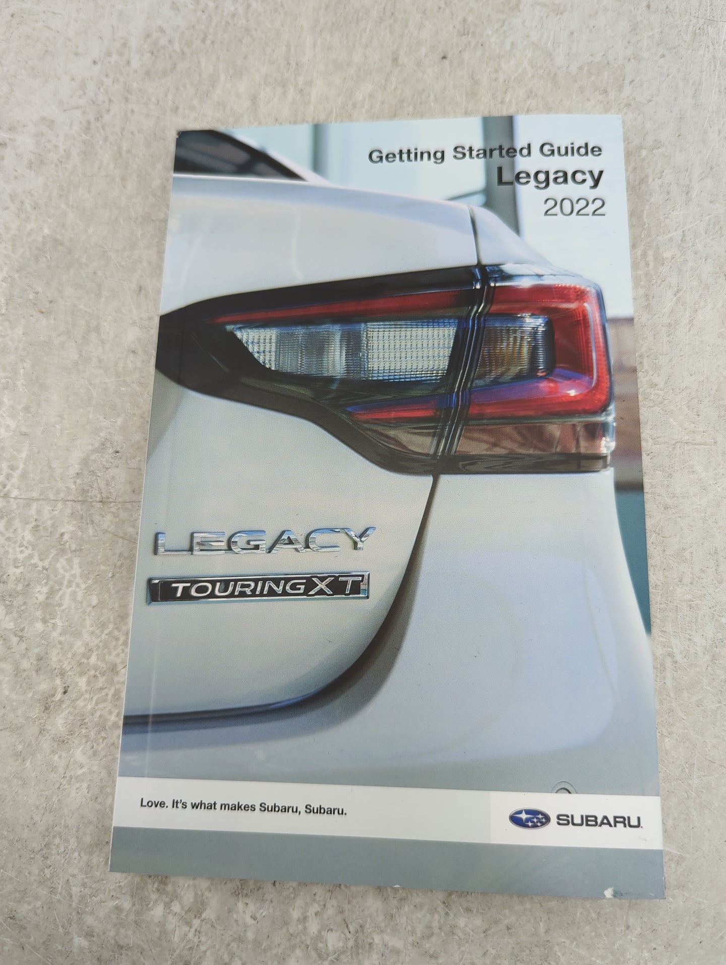 2022 Subaru Legacy Owners Manual Book Guide P/N:08103-9800 OEM Used Auto Parts - Oemusedautoparts1.com