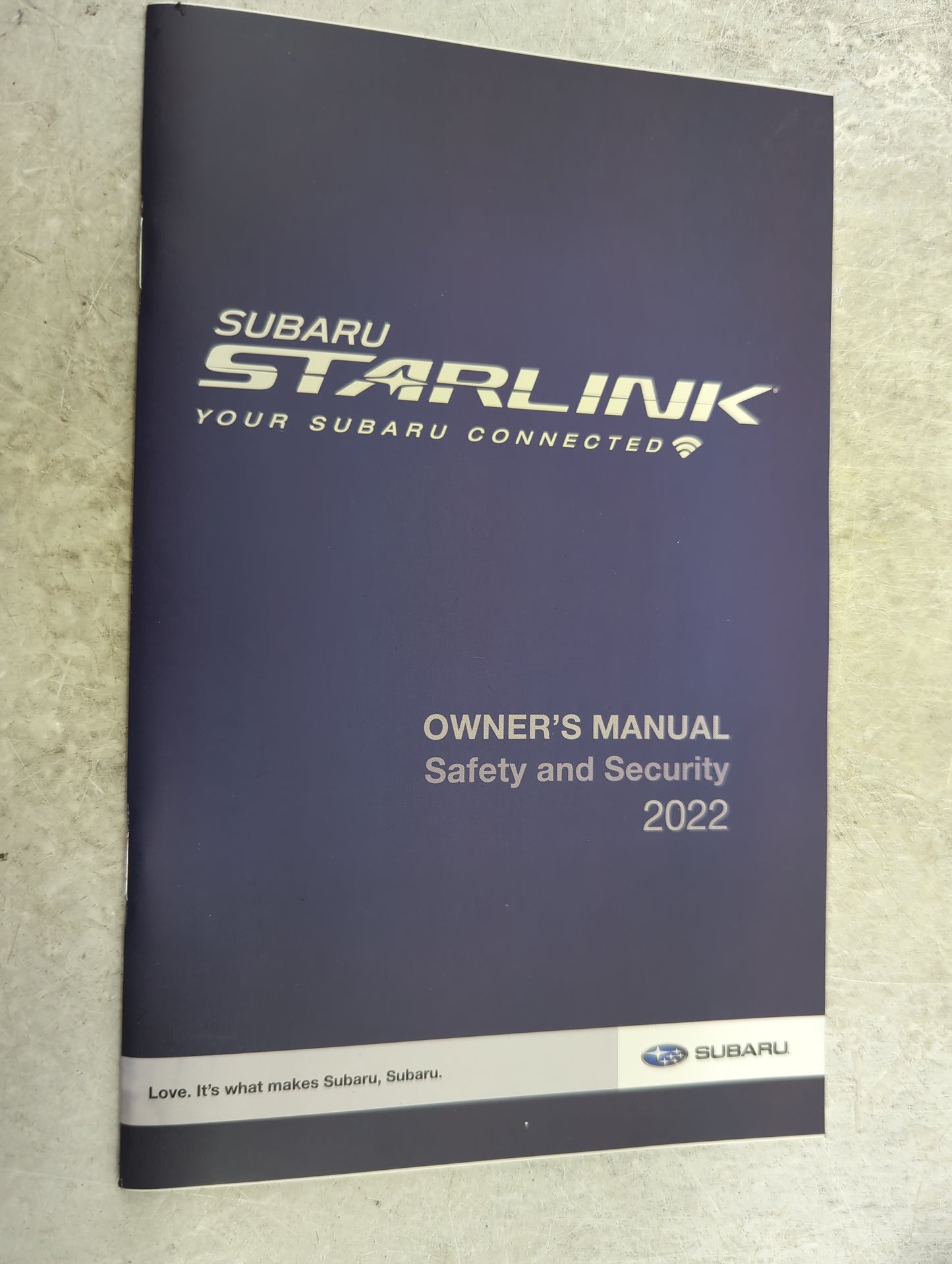 2022 Subaru Legacy Owners Manual Book Guide P/N:08103-9800 OEM Used Auto Parts - Oemusedautoparts1.com