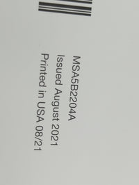2022 Subaru Legacy Owners Manual Book Guide P/N:MSA5B2204A OEM Used Auto Parts - Oemusedautoparts1.com