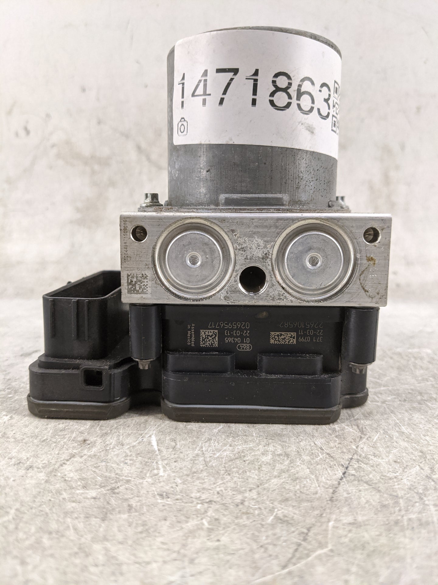 2020-2022 Subaru Legacy ABS Pump Control Module Replacement P/N:27536AN00C 27538AN00C, 0265956717 Fits Fits 2020 2021 2022 O