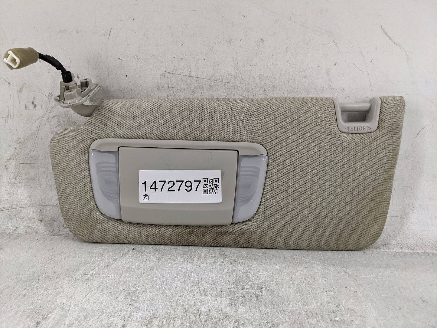 2022 Subaru Legacy Sun Visor Shade Replacement Driver Left Mirror Fits OEM Used Auto Parts - Oemusedautoparts1.com