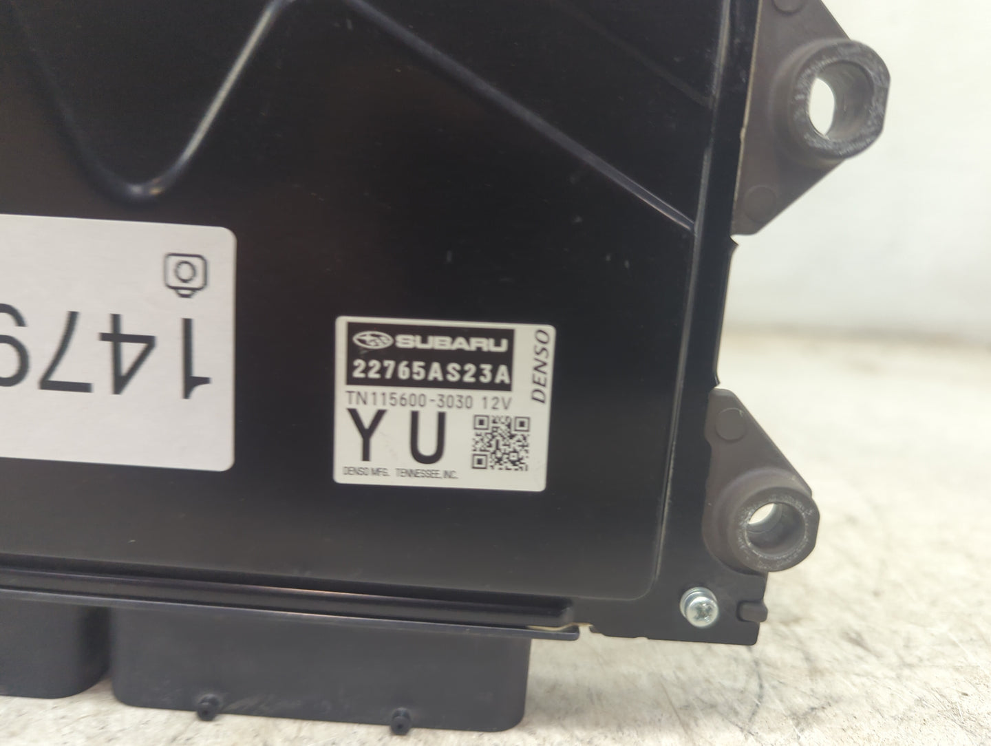 2022 Subaru Legacy PCM Engine Control Computer ECU ECM PCU OEM P/N:22765AS23A TN115600-3030 Fits OEM Used Auto Parts - Oemus