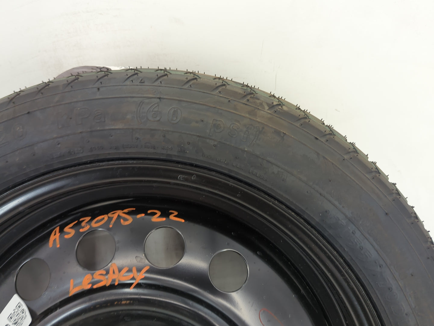 2020-2022 Subaru Legacy Spare Donut Tire Wheel Rim Oem - Oemusedautoparts1.com