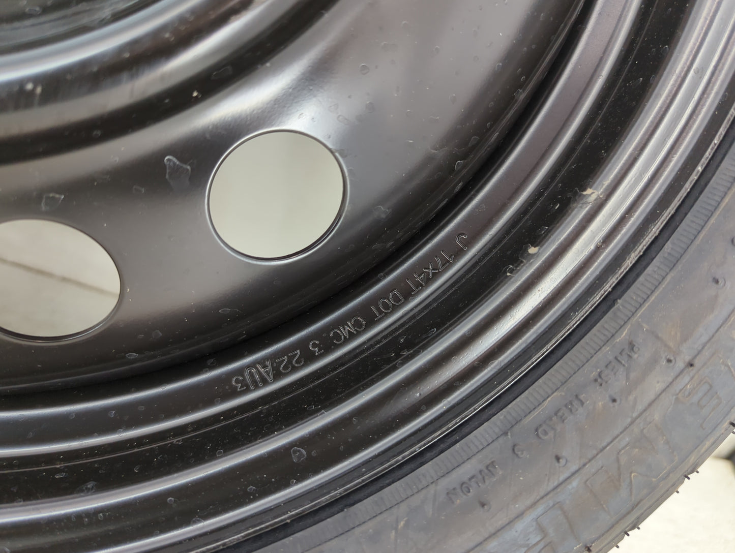 2020-2022 Subaru Legacy Spare Donut Tire Wheel Rim Oem - Oemusedautoparts1.com