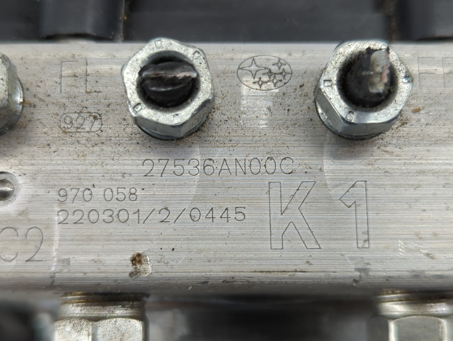 2020-2022 Subaru Legacy ABS Pump Control Module Replacement P/N:27536AN00C Fits Fits 2020 2021 2022 OEM Used Auto Parts - Oe