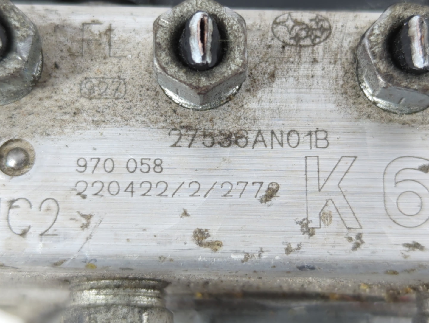 2020-2022 Subaru Legacy ABS Pump Control Module Replacement P/N:27586AN0 1B 970 058 Fits Fits 2020 2021 2022 OEM Used Auto P