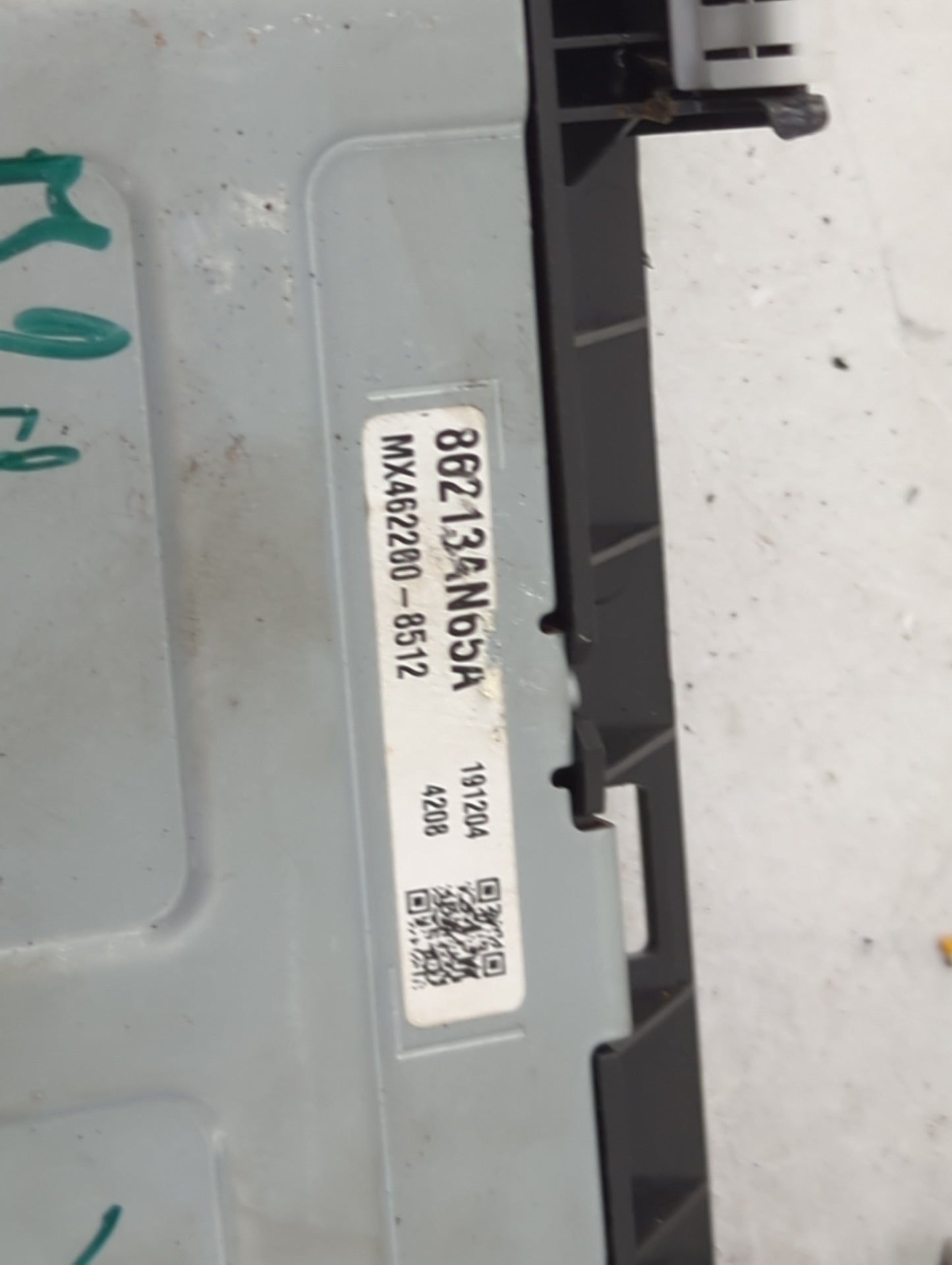 2022 Subaru Outback Radio AM FM Cd Player Receiver Replacement P/N:86213A4N05A MX462200-8512 Fits OEM Used Auto Parts - Oemu
