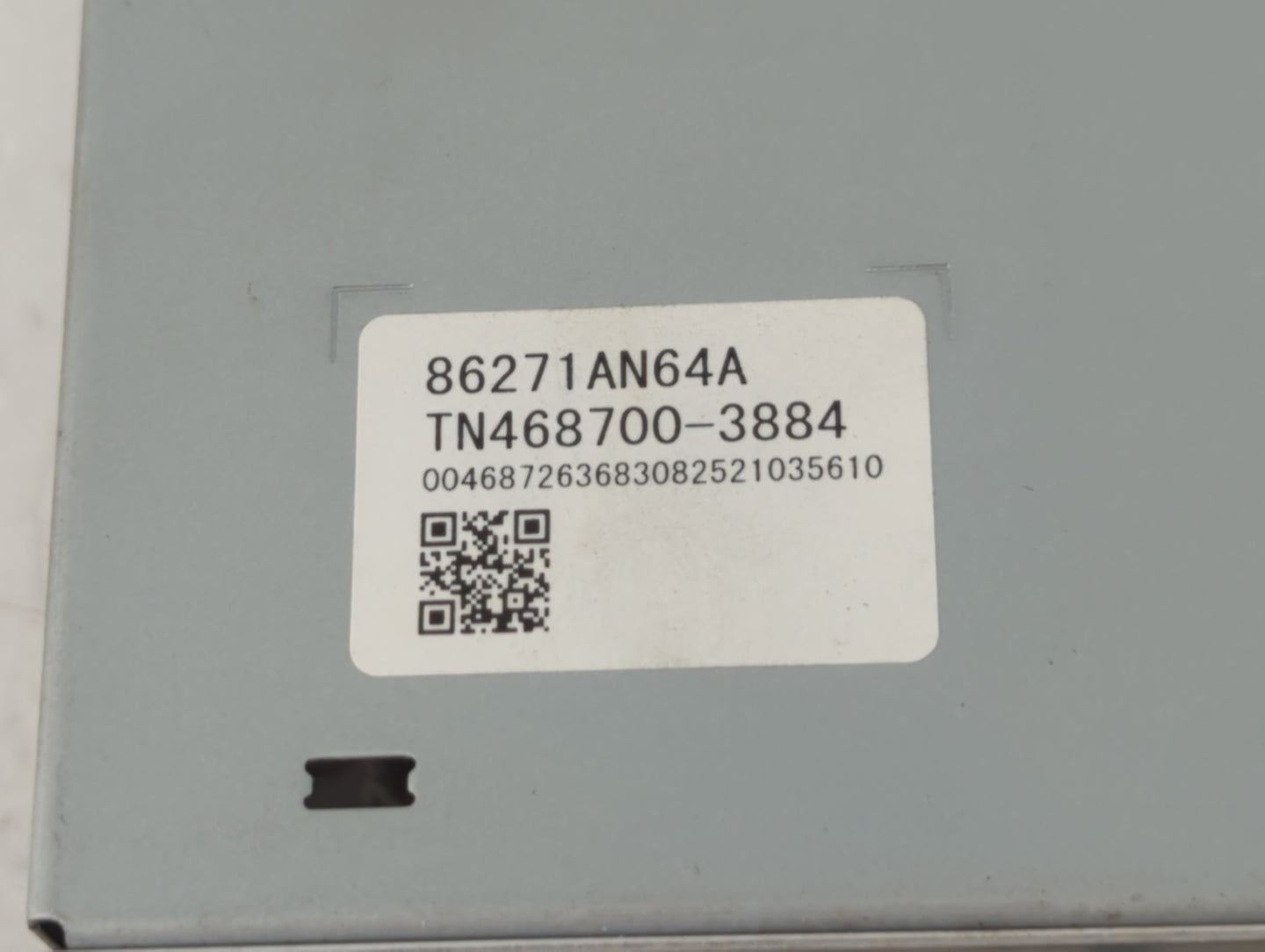 2022 Subaru Outback Radio AM FM Cd Player Receiver Replacement P/N:TN468700-3884 86271AN64A Fits Fits 2020 2021 OEM Used Aut