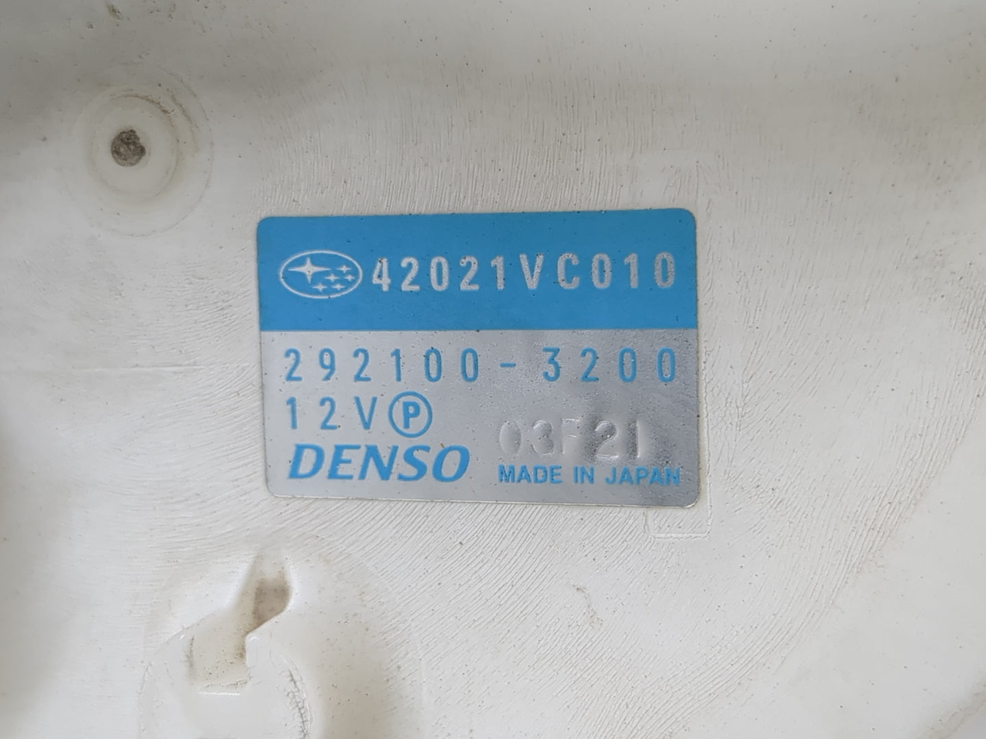 2022-2022 Subaru Wrx Electrical Gas Fuel Pump Assembly - Oemusedautoparts1.com