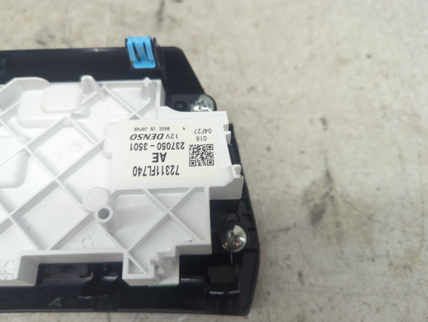 2022 Subaru Xv Climate Control Module Temperature AC/Heater Replacement P/N:72311FL740 237050-3501 Fits OEM Used Auto Parts 