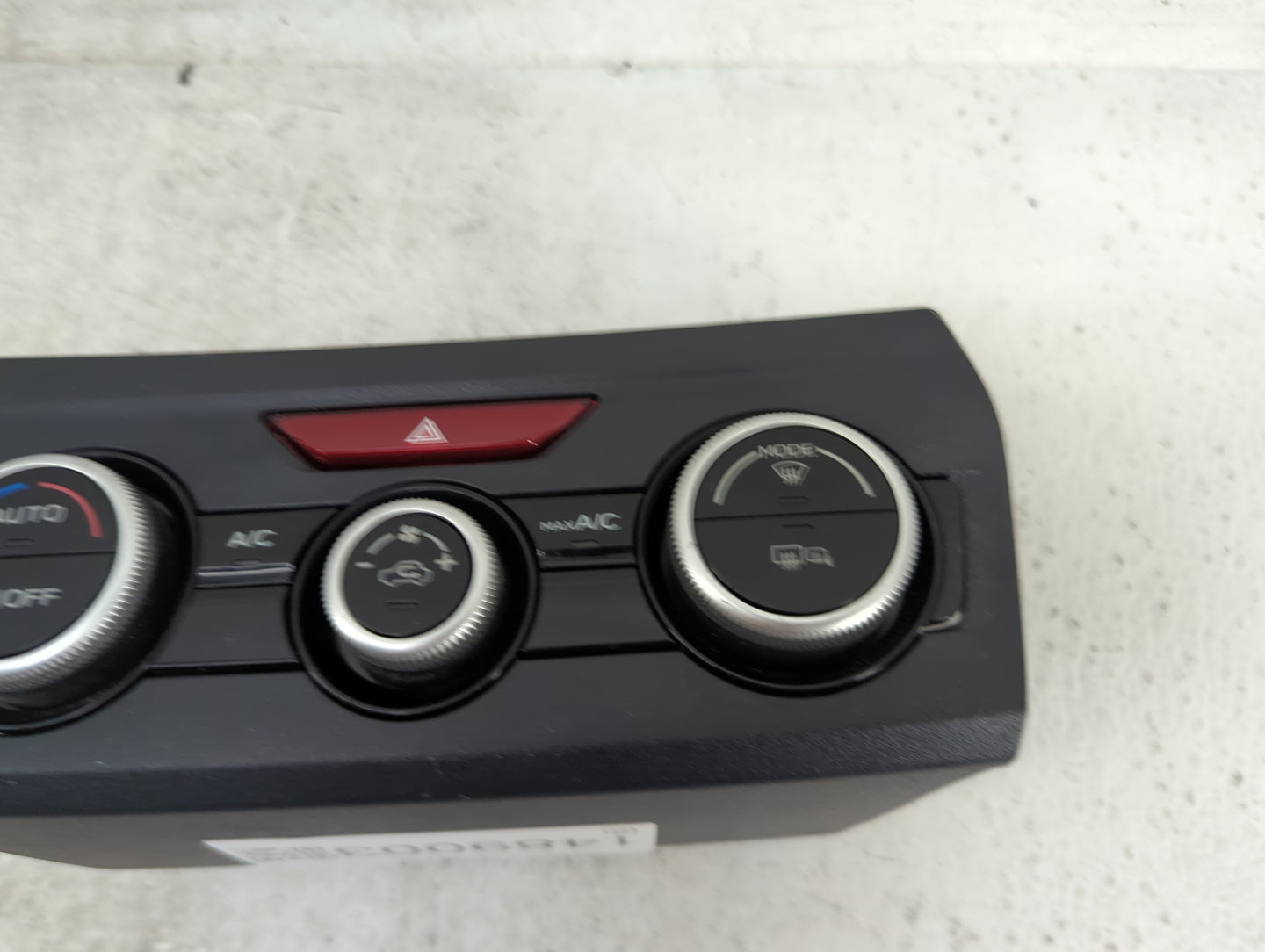 2022 Subaru Xv Crosstrek Climate Control Module Temperature AC/Heater Replacement P/N:72311FL770 237050-3881 Fits OEM Used A