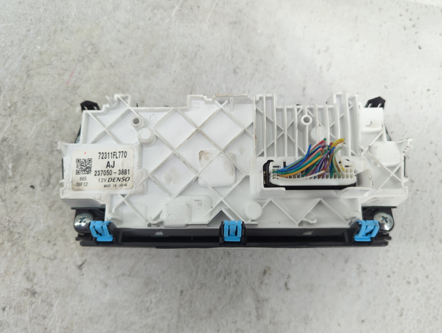 2022 Subaru Xv Crosstrek Climate Control Module Temperature AC/Heater Replacement P/N:72311FL770 237050-3881 Fits OEM Used A