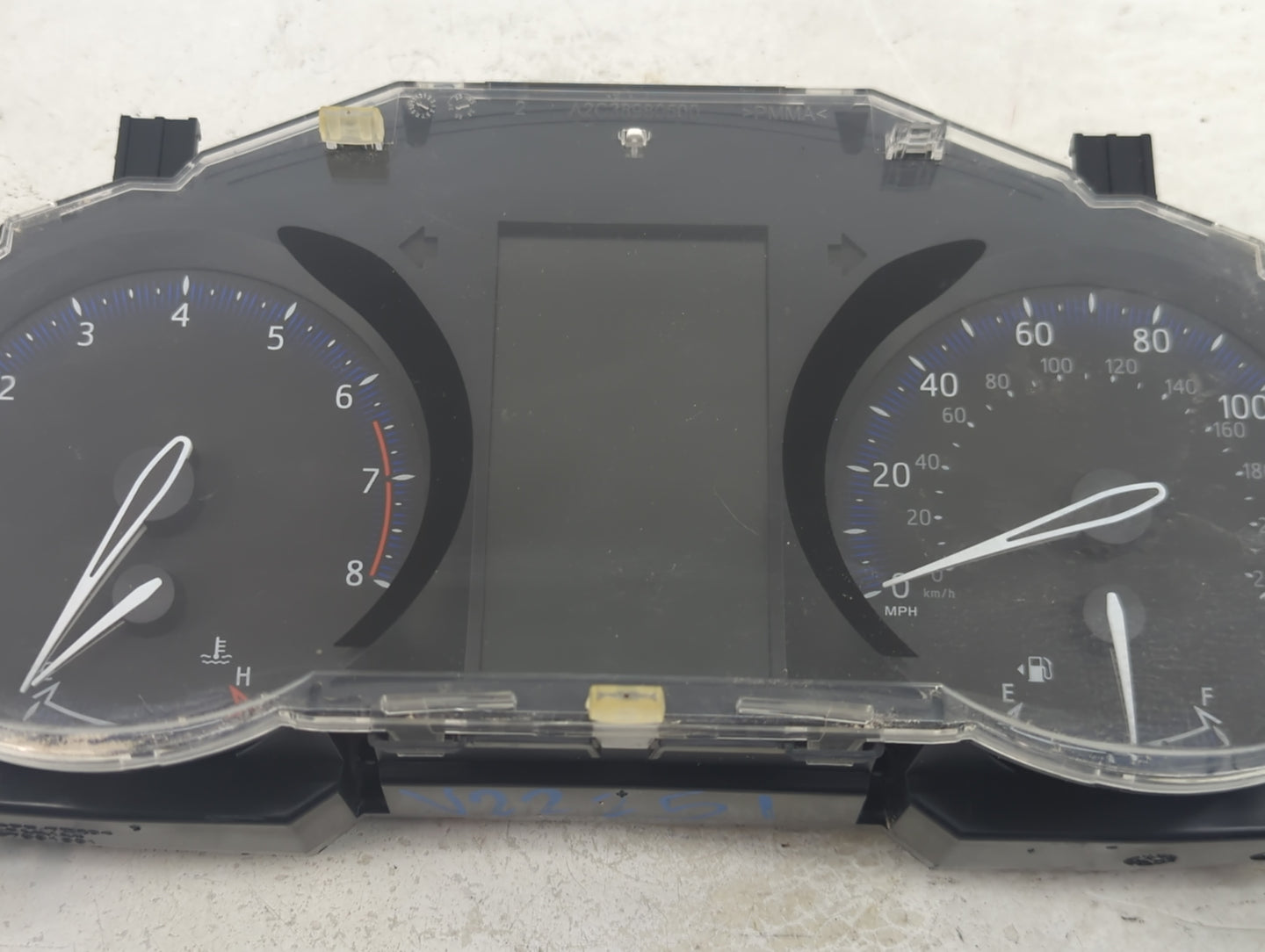 2021-2022 Toyota C-Hr Instrument Cluster Speedometer Gauges P/N:83800-F4A72 Fits Fits 2021 2022 OEM Used Auto Parts - Oemuse