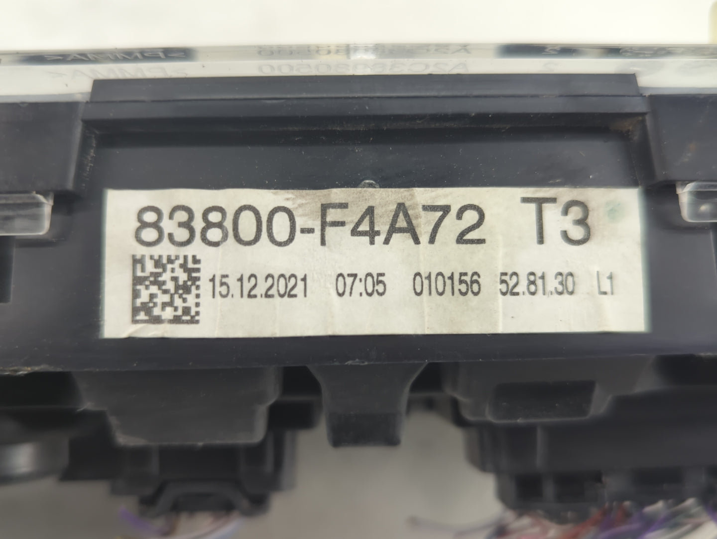 2021-2022 Toyota C-Hr Instrument Cluster Speedometer Gauges P/N:83800-F4A72 Fits Fits 2021 2022 OEM Used Auto Parts - Oemuse