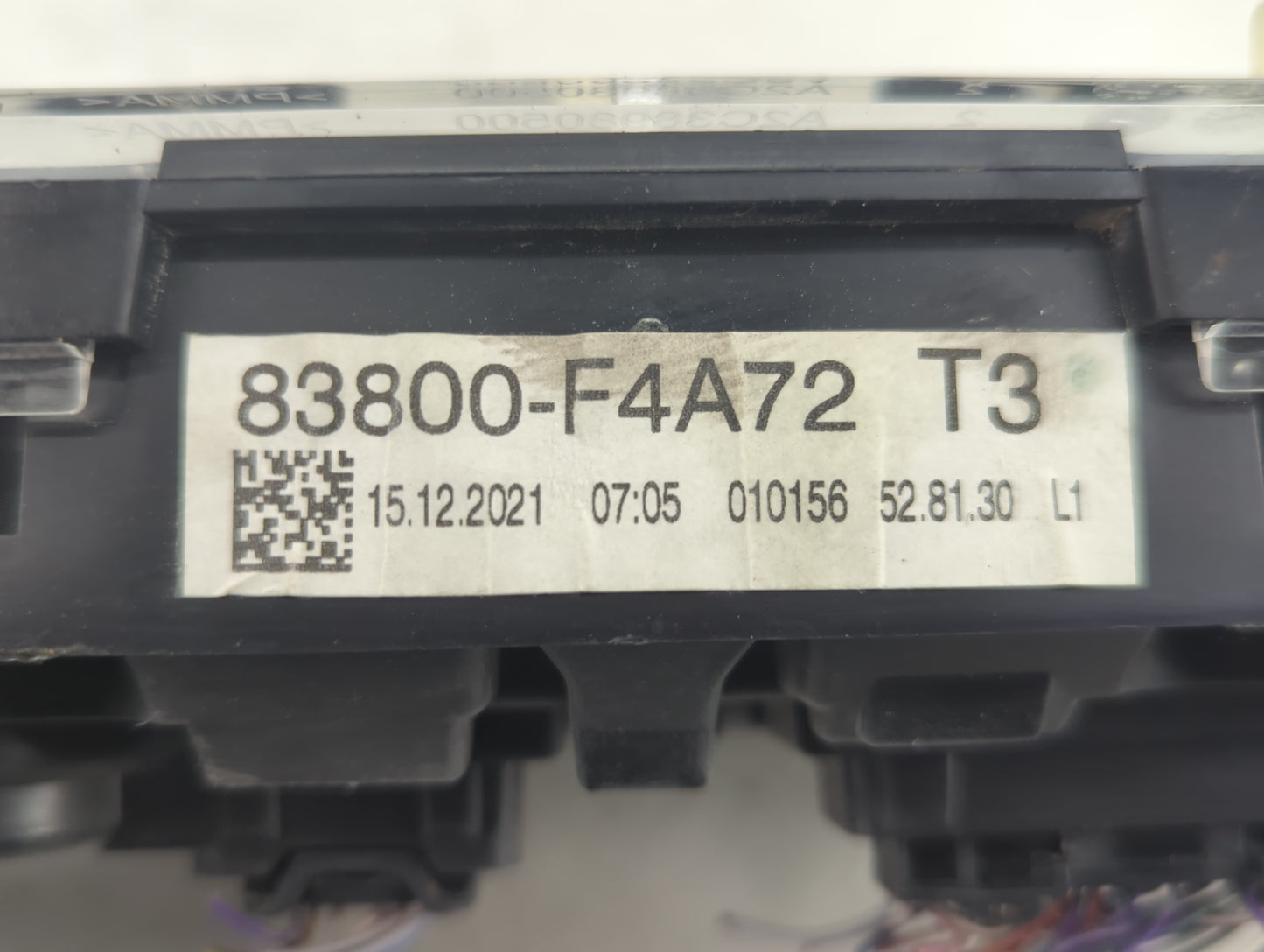 2021-2022 Toyota C-Hr Instrument Cluster Speedometer Gauges P/N:83800-F4A72 Fits Fits 2021 2022 OEM Used Auto Parts - Oemuse
