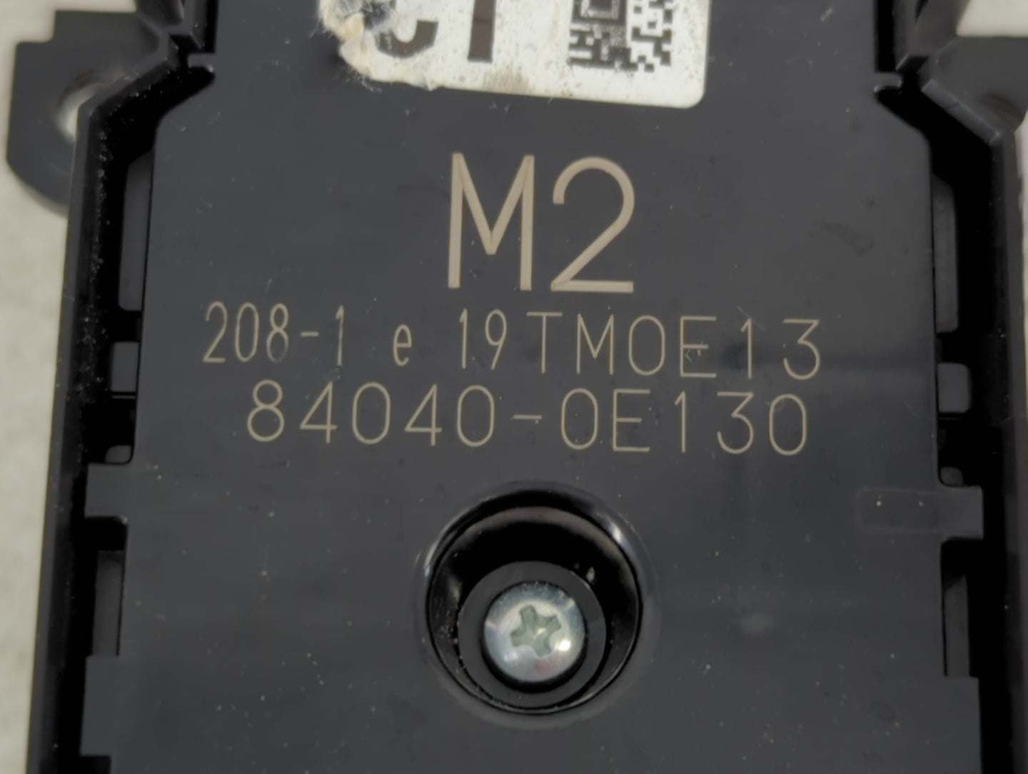 2018-2022 Toyota Camry Master Power Window Switch Replacement Driver Side Left P/N:84040-0E130 Fits Fits 2018 2019 2020 2021