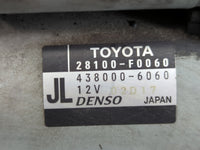 2018-2022 Toyota Camry Car Starter Motor Solenoid OEM P/N:438000-6060 28100-F0060 Fits Fits 2018 2019 2020 2021 2022 OEM Use