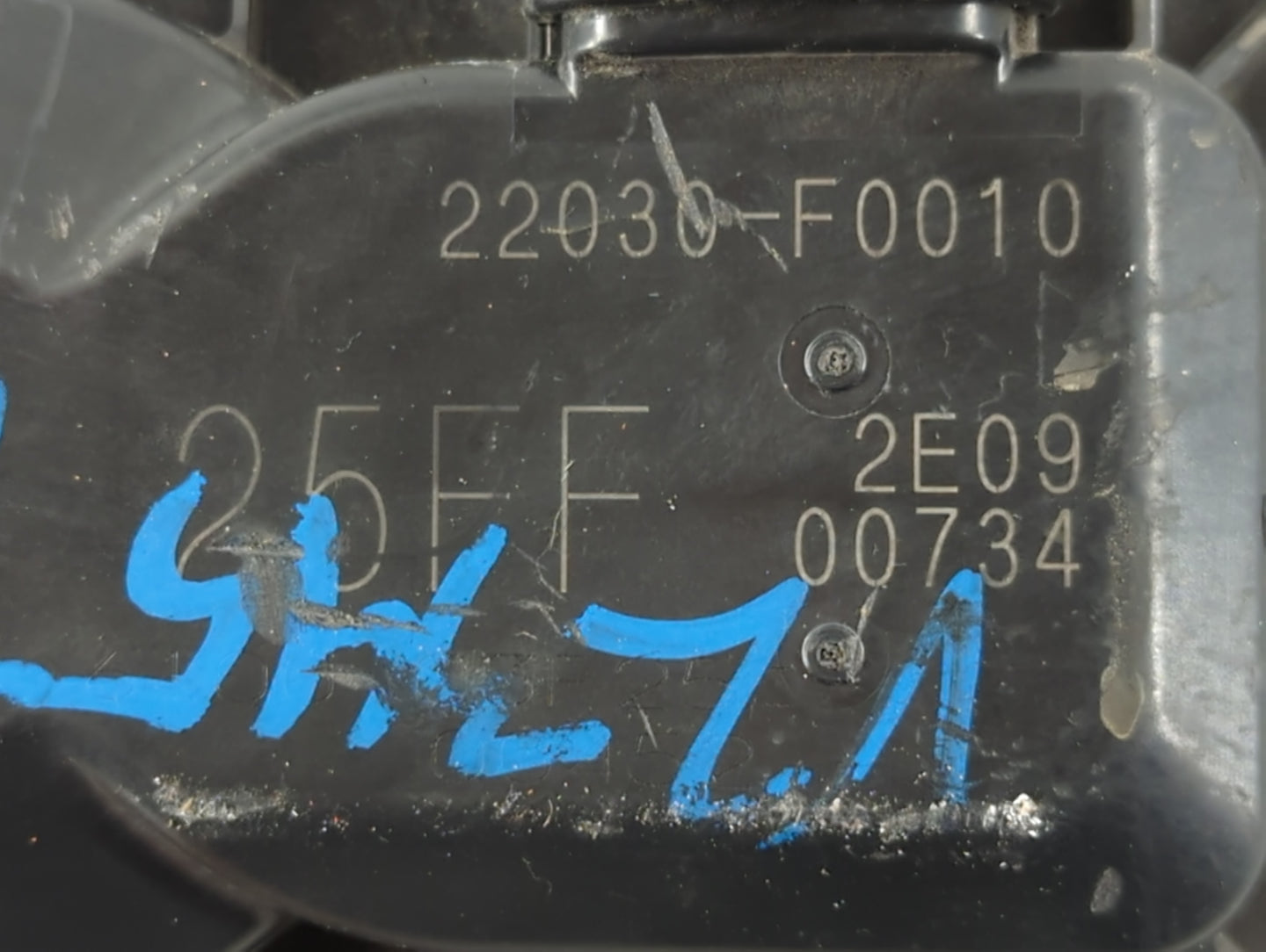 2018-2022 Toyota Camry Throttle Body P/N:22030-F0010 Fits Fits 2018 2019 2020 2021 2022 OEM Used Auto Parts - Oemusedautopar