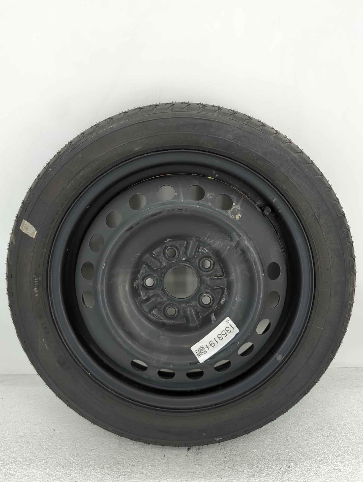 2018-2022 Toyota Camry Spare Donut Tire Wheel Rim Oem - Oemusedautoparts1.com